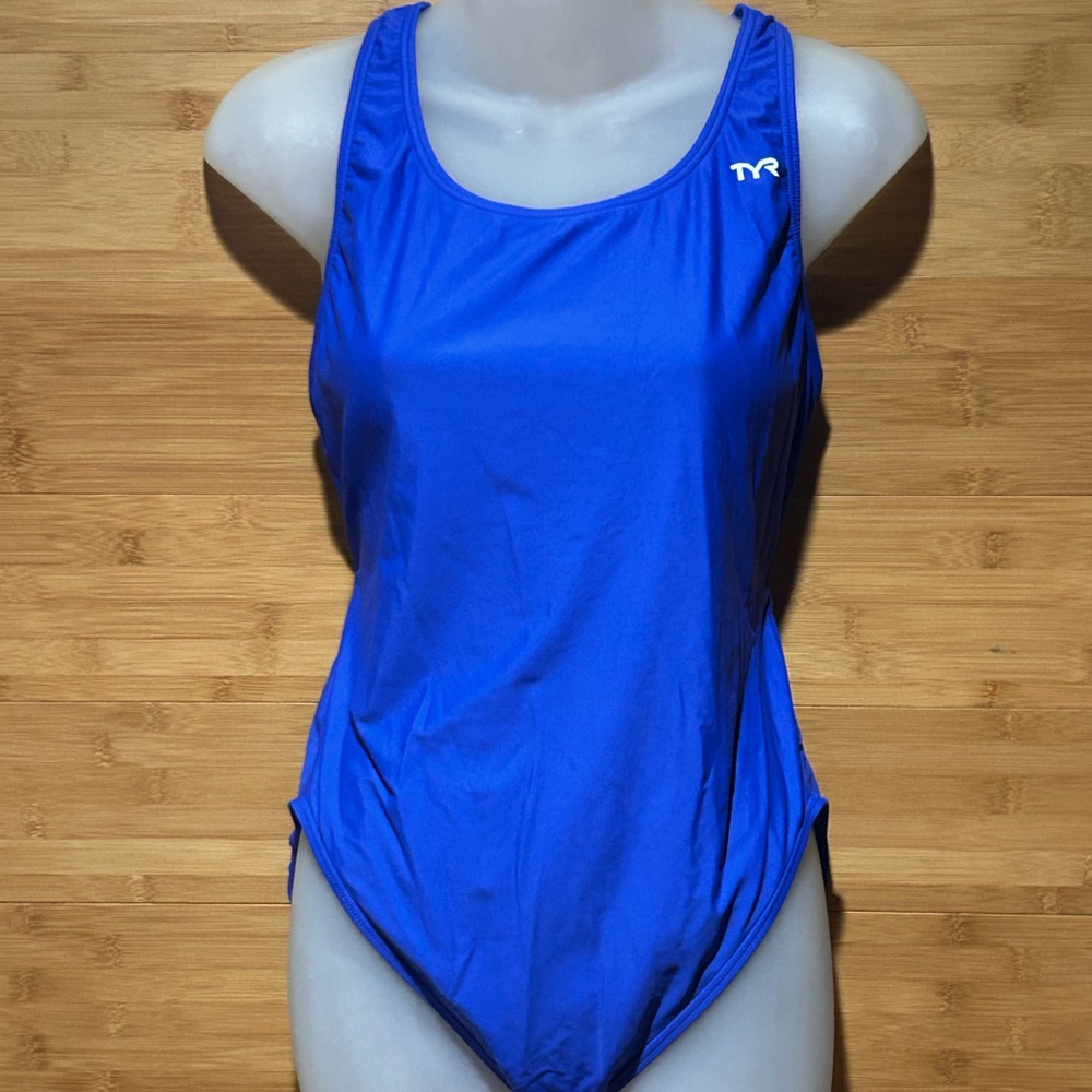 TYR Women's Vibrant Blue One-Piece Swimsuit